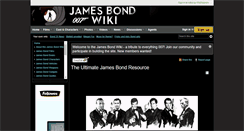 Desktop Screenshot of jamesbondwiki.com